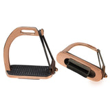 Equestrian Stainless Steel Safety Peacock Stirrups Etriers 