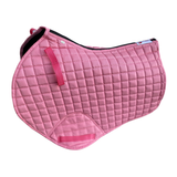 Horse Riding Jumper Cotton Saddle Pad Bareback All Purposes Small Block Design Pad (Full)