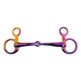 equestrian horse riding multicolour baucher bit