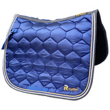 Royalian Horse Non-Slip Satin Hexagone Style Dressage Saddle Pad