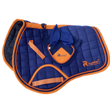 Horse Cotton Pony Jumper Saddle Pad With Fly veil