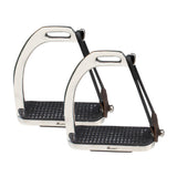 Equestrian Stainless Steel Safety Peacock Stirrups Etriers 