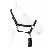 Royalian Pony Nylon Halter With Lead - Comfort Protection Head Collar Breakaway Crown