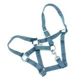 Horse Nylon Halter With Lead - Head Collar Breakaway Crown For Horse