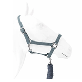 Horse Nylon Halter With Lead - Head Collar Breakaway Crown For Horse